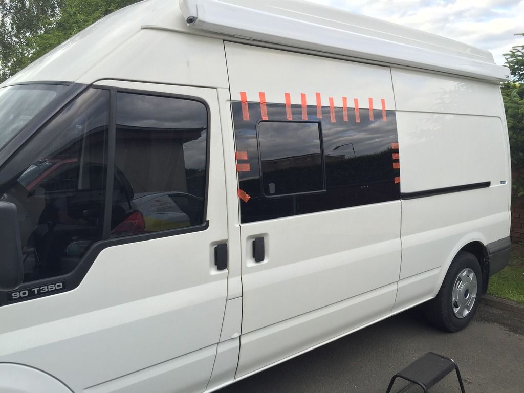 Ford Transit Forum • View topic Sliding door window trim