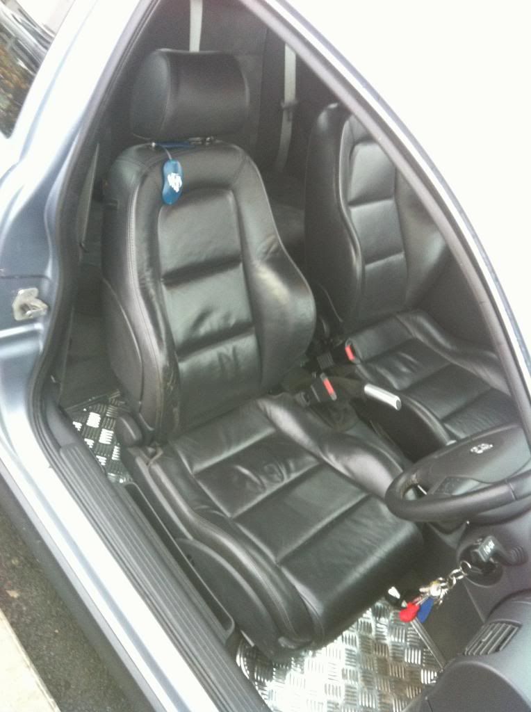 AUDI TT seats conversion