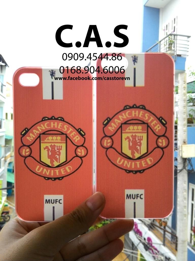Ốp lưng Manchester United, Chelsea, Arsenal dành cho IP 4 4s 5 5s giá rẻ !!! - 4
