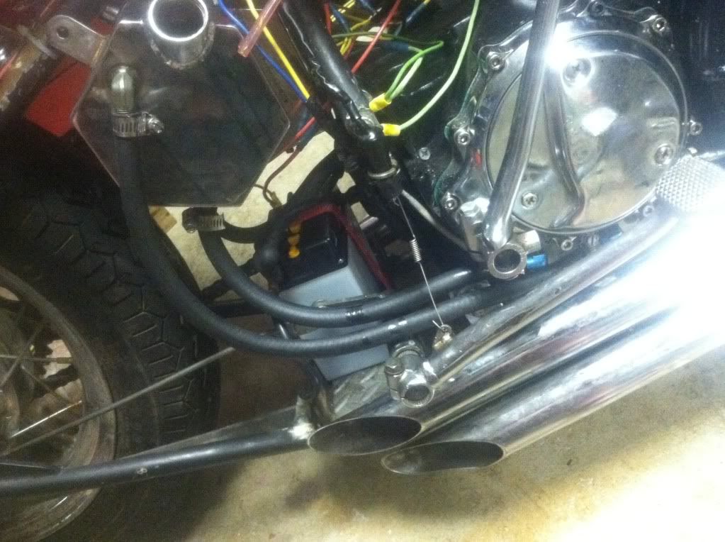 help cb750 oil line question