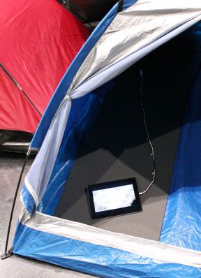 Kein Neuland: High Tech im Zelt