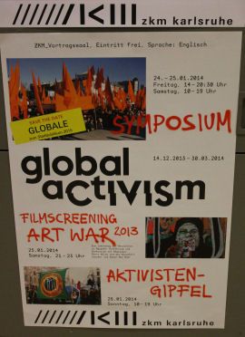 global activism @ zkm, Karlsruhe