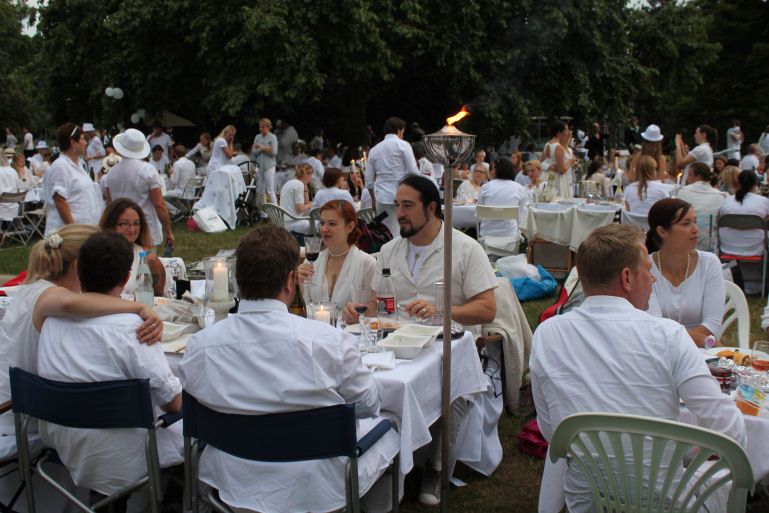 Le Diner en Blanc - Darmstadt 2014 - 16