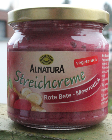 Alnatura Srteichcreme Rote Beete - Meerrettich