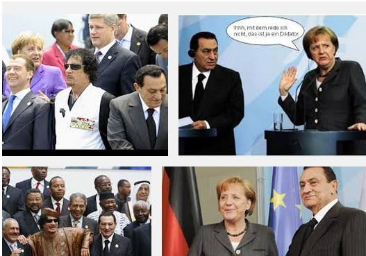 Merkel und die Diktatoren