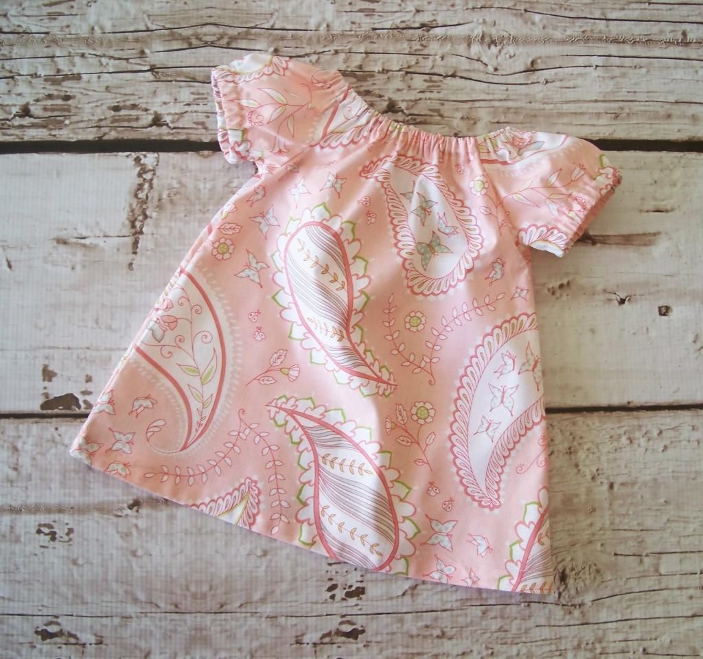 Forty41 Paisley Infant Peasant Dress 3 - 6 Months