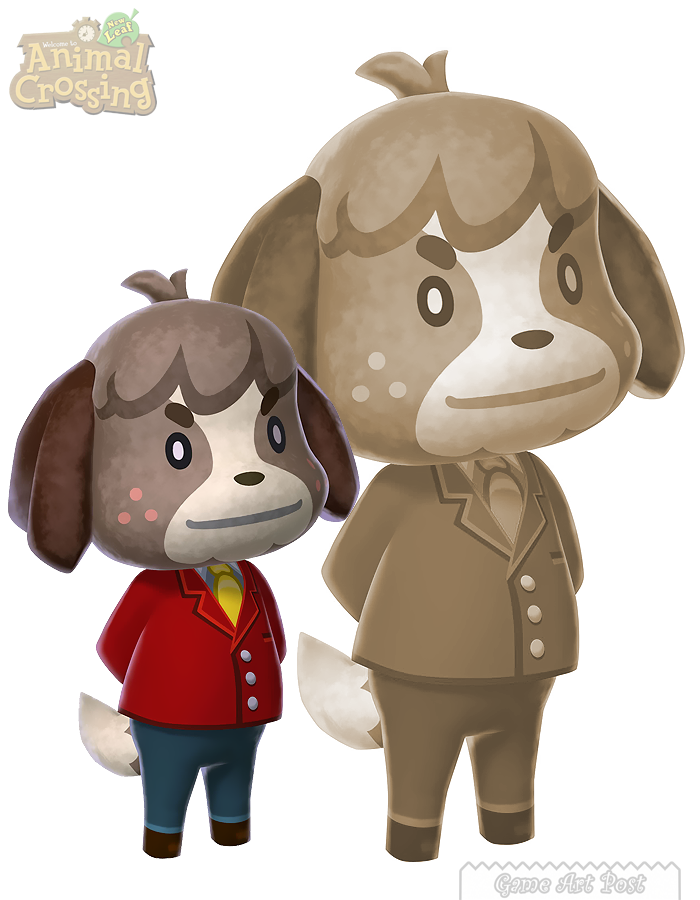 Animal Crossing New Leaf Exclusive Art Digby
