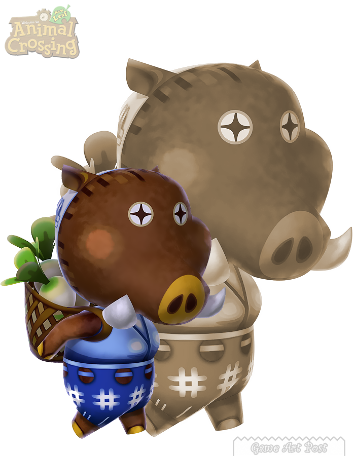 Animal Crossing New Leaf Exclusive Art Joan
