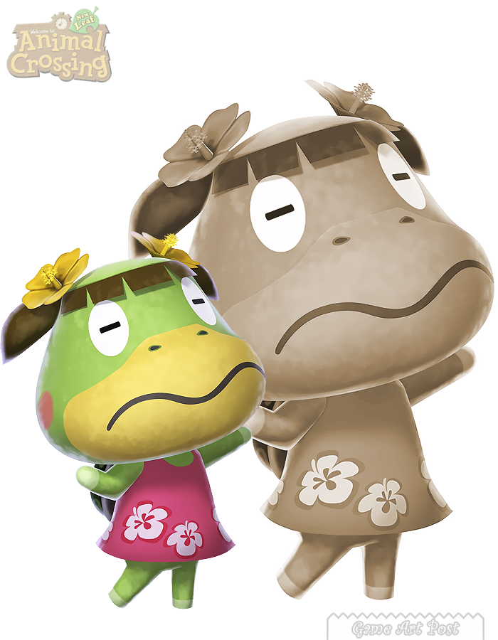 Animal Crossing New Leaf Exclusive Art Kuku