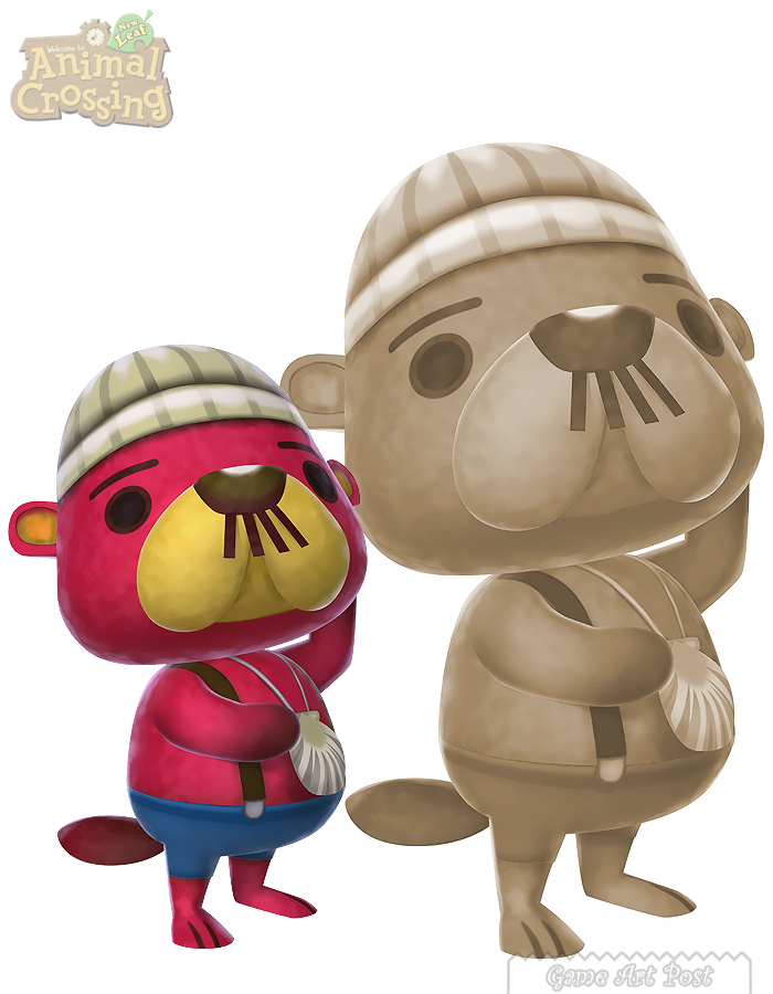 Animal Crossing New Leaf Exclusive Art Pascal