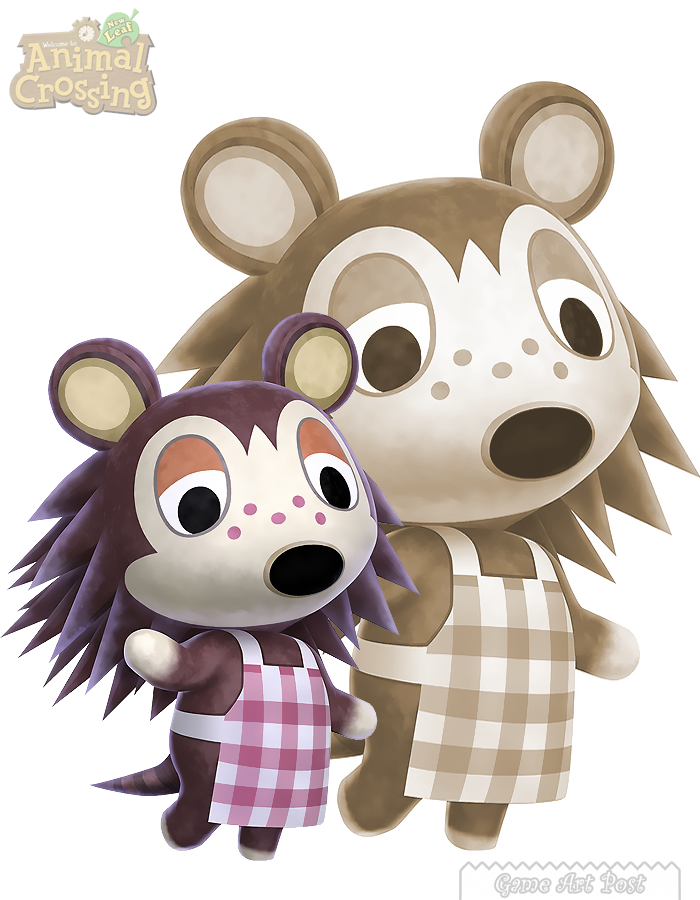 Animal Crossing New Leaf Exclusive Art Sable Able