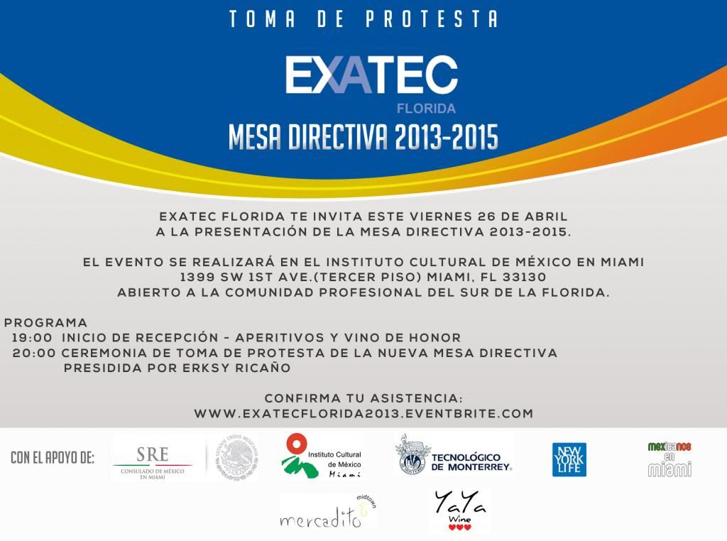 Flyer EXATEC FLORIDA 2013