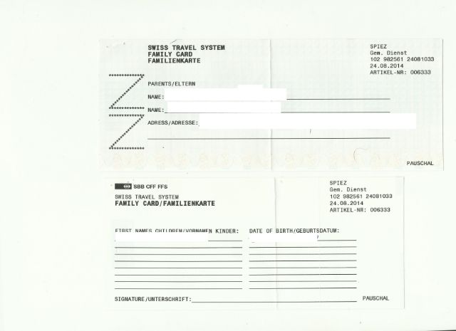 Swiss Pass, Half Fare card, Pass Berner Oberland - Suiza - Foro Alemania, Austria, Suiza