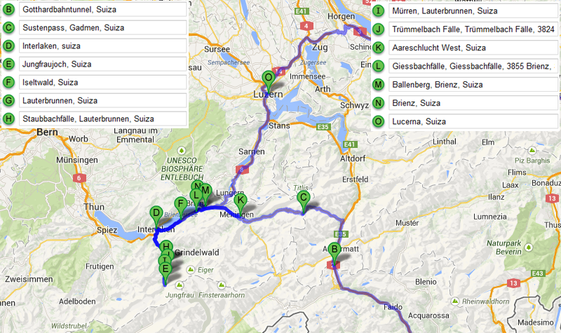 Itinerarios Suiza: Rutas, visitas, ciudades y pueblos - Foro Alemania, Austria, Suiza