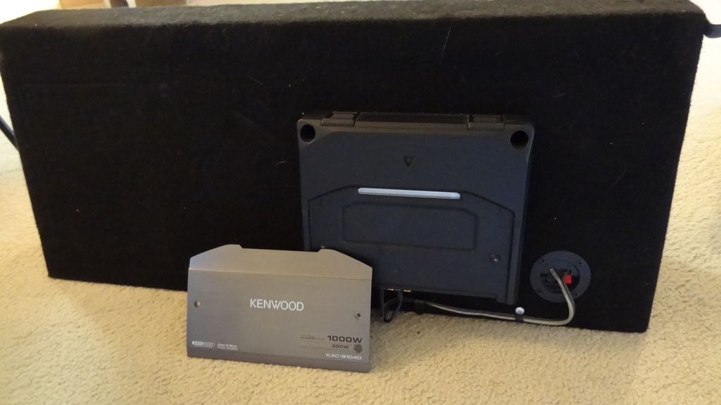 JL 12" W1V2 & Kenwood 8104D Amp Car Stereo Forum