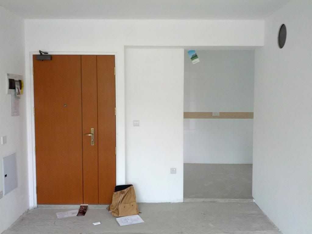 Studio apartment entrance: id entrance foyer corridor. eclectic ...