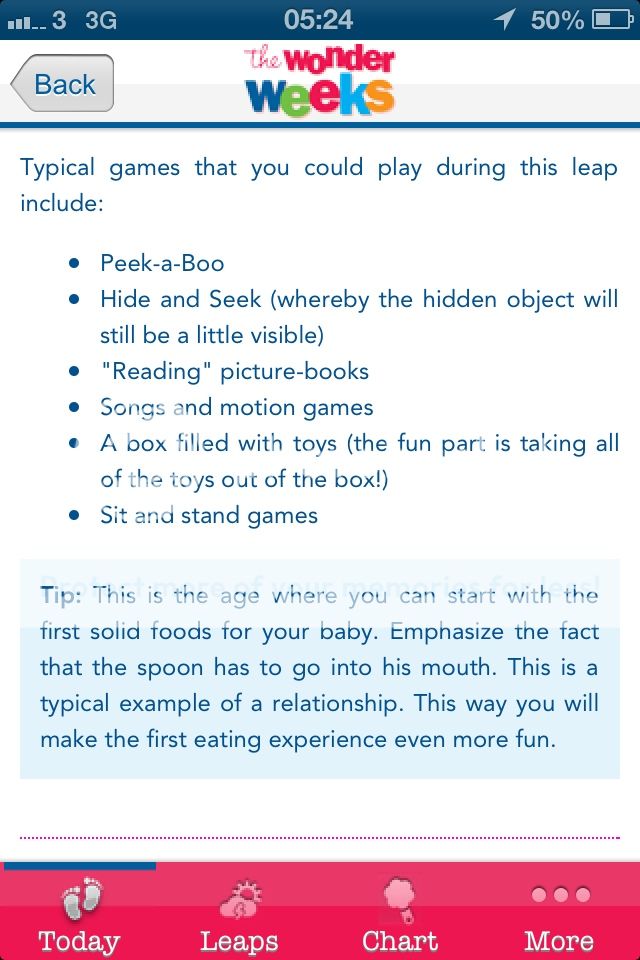 wonder weeks 22 weeks