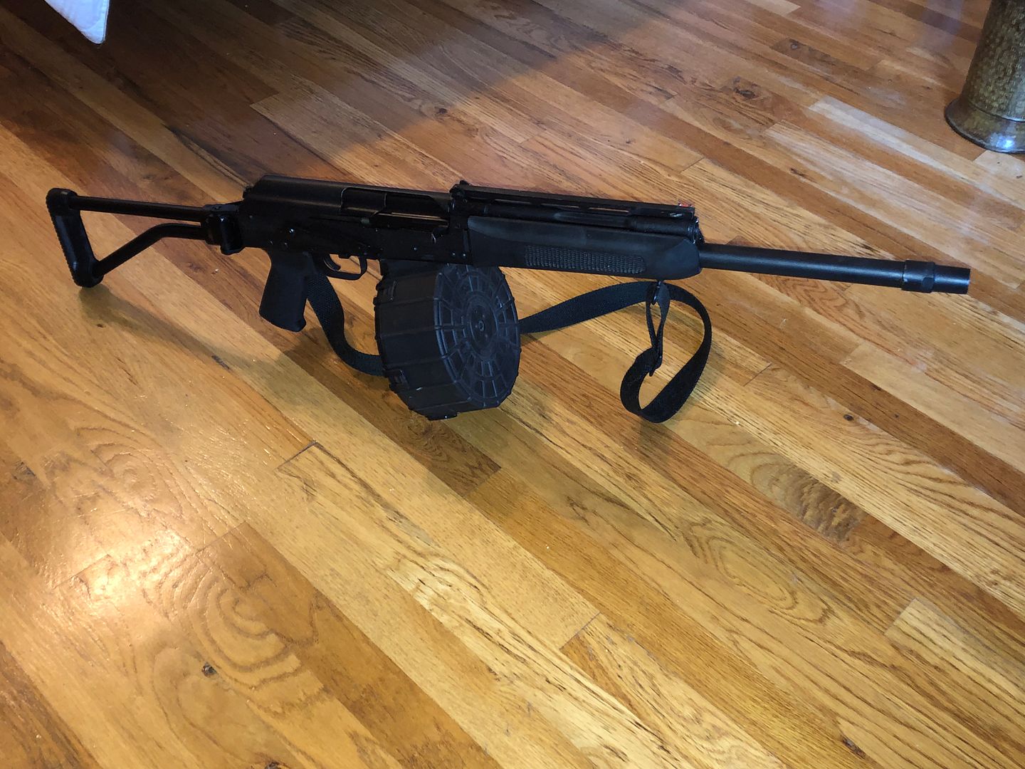 Russian Saiga12 Exc with 8 mags and drum 725 shipped