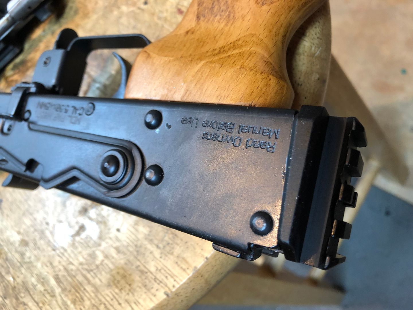 PSA Triangle Brace Install on Yugo M85 Pistol