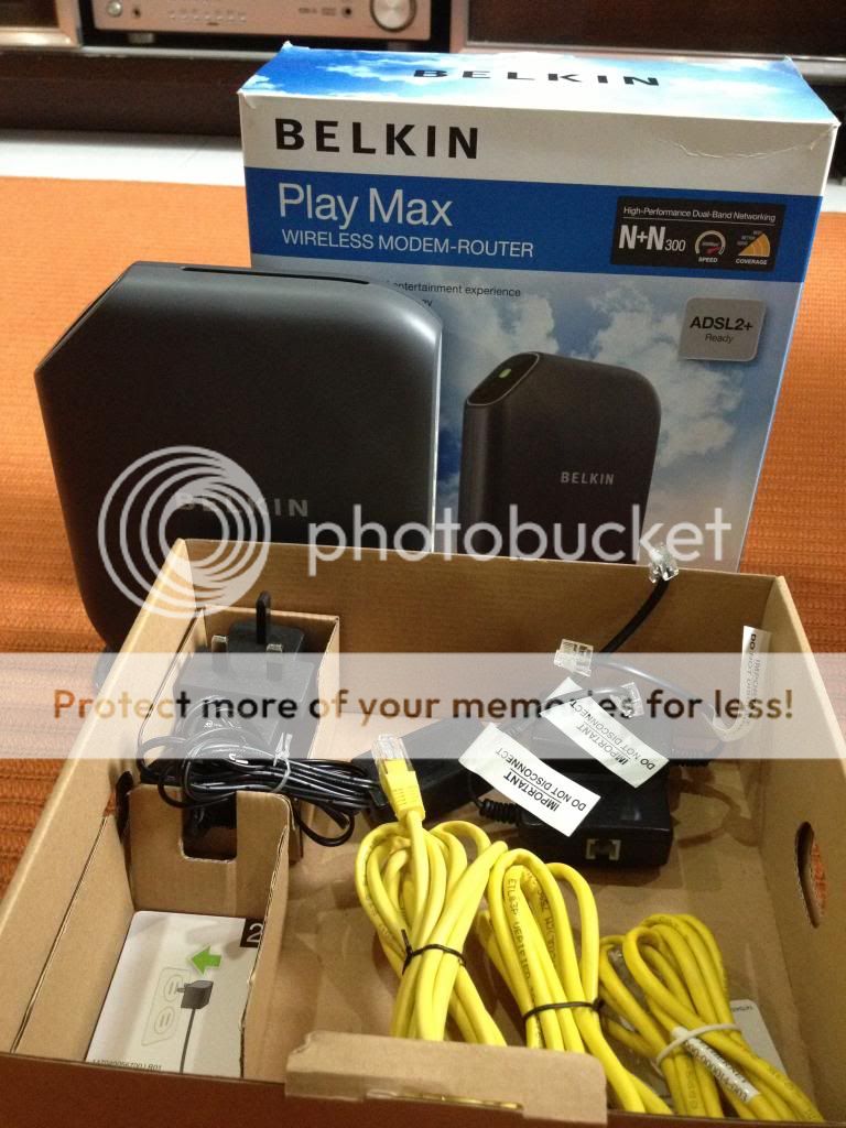 Wts Belkin Play Max Adsl Modem Amp Router