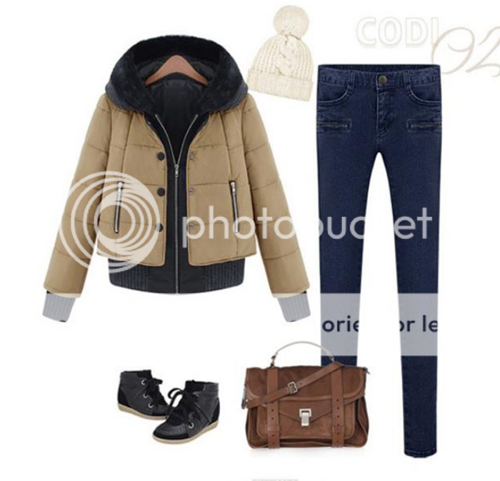 New Women's Winter Pocket Loose Short Cotton Padded Jacket Coat Outerwear L 5XL